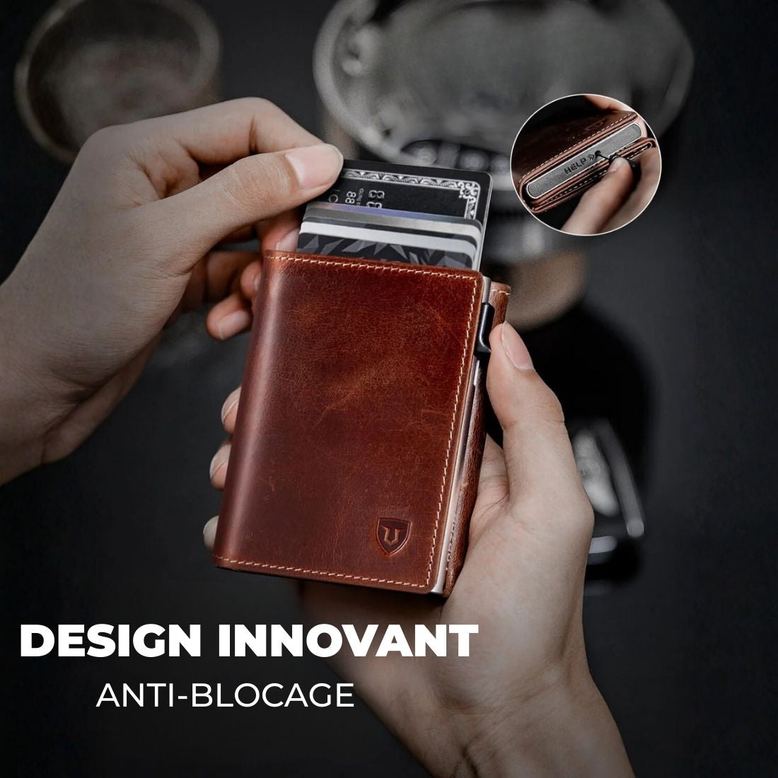 Porte-cartes sécurisé à protection RFID